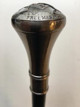 Spazierstock aluminium Griff, Freimaurerei